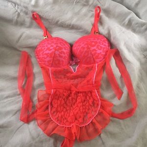 Valentines Teddy  victorias secret